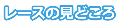 レースの見どころ
